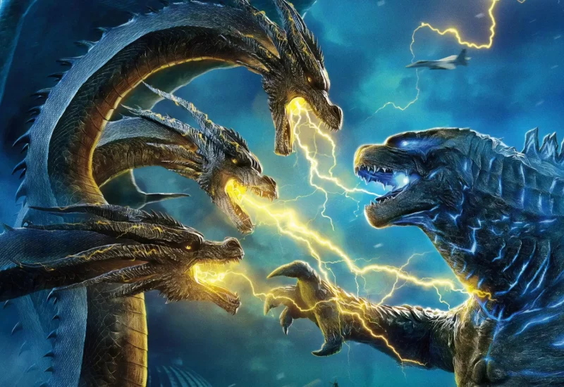 "Godzilla II: Rei dos Monstros". A história acompanha os esforços heroicos da agência criptozoológica, Monarch, enquanto seus membros enfrentam diversos monstros colossais, incluindo o poderoso Godzilla, que cria um conflito com Mothra, Rodan, e seu arqui-inimigo supremo de três cabeças, o Rei Ghidorah. Quando esses seres antigos, que até então não passavam de lendas, ressurgem, todos começam a competir pela supremacia, deixando a própria existência da humanidade por um fio.