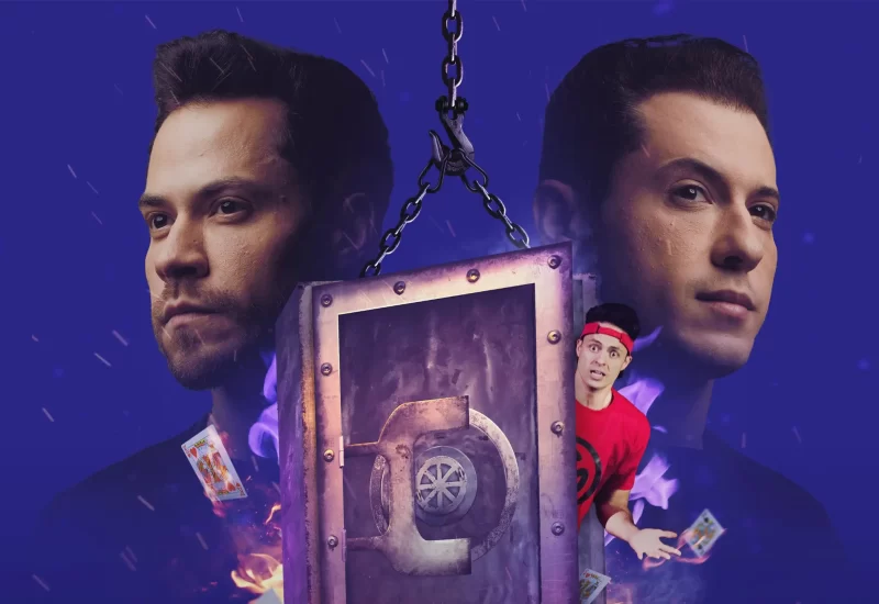 "Henry e Klauss: Mestres da Mágica". Se prepare para viver o impossível em Mestres da Mágica com Henry e Klauss! Levitação, teletransporte, escapismo e efeitos visuais de última geração no maior show de ilusionismo da América Latina, diante de 8 mil pessoas. E tem mais: o influenciador fenômeno Enaldinho se junta ao espetáculo, prometendo deixar tudo ainda mais eletrizante. Uma experiência inesquecível, perfeita para toda a família.