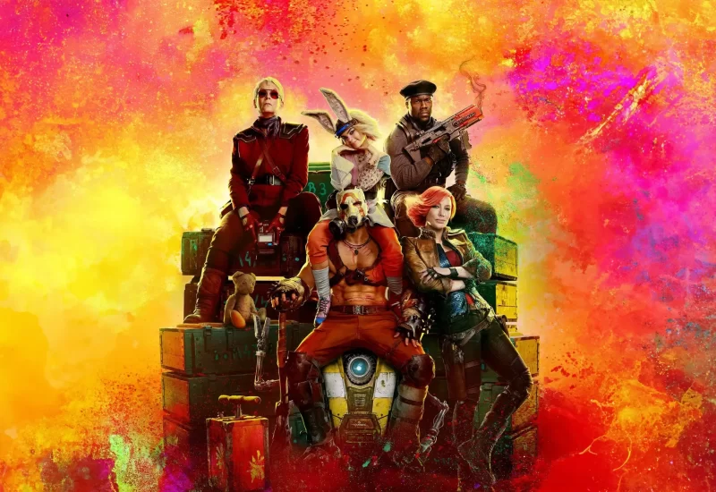 Em "Borderlands: O Destino do Universo Está em Jogo", ambientado em um planeta alienígena distante, Borderlands é lar de uma rica mitologia de personagens, histórias e tesouros. Anunciado como o primeiro de seu tipo, a jogabilidade apresenta uma combinação única de RPG online e tiro em primeira pessoa.