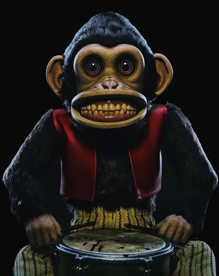 Em "O Macaco", dois irmãos gêmeos encontram um macaco de brinquedo que pertenceu ao seu pai. Quando percebem coisas sinistras acontecendo à sua volta, os dois se desfazem do boneco e seguem com suas vidas. Após anos afastados, eventos terríveis começam a se desdobrar e os irmãos precisam se reunir para destruir o brinquedo antes que todos que amam morram.