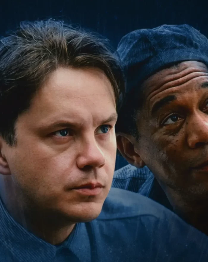 Em "Um Sonho de Liberdade", no ano de 1946, Andy Dufresne, um banqueiro jovem e bem sucedido, tem a sua vida radicalmente modificada ao ser condenado por um crime que nunca cometeu, o homicídio de sua esposa e do amante dela. Ele é mandado para uma prisão que é o pesadelo de qualquer detento: a Penitenciária Estadual de Shawshank, no Maine. Lá ele irá cumprir a pena perpétua. Andy logo será apresentado a Warden Norton, o corrupto e cruel agente penitenciário, que usa a Bíblia como arma de controle e ao Capitão Byron Hadley que trata os internos como animais. Andy faz amizade com Ellis Boyd Redding, um prisioneiro que cumpre pena há 20 anos e controla o mercado negro da instituição.