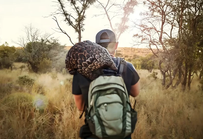 Em "Pangolim: A Viagem de Kulu", resgatado das mãos de caçadores, um filhote de pangolim embarca em uma jornada de volta à floresta com ajuda de um dedicado guardião humano neste documentário.