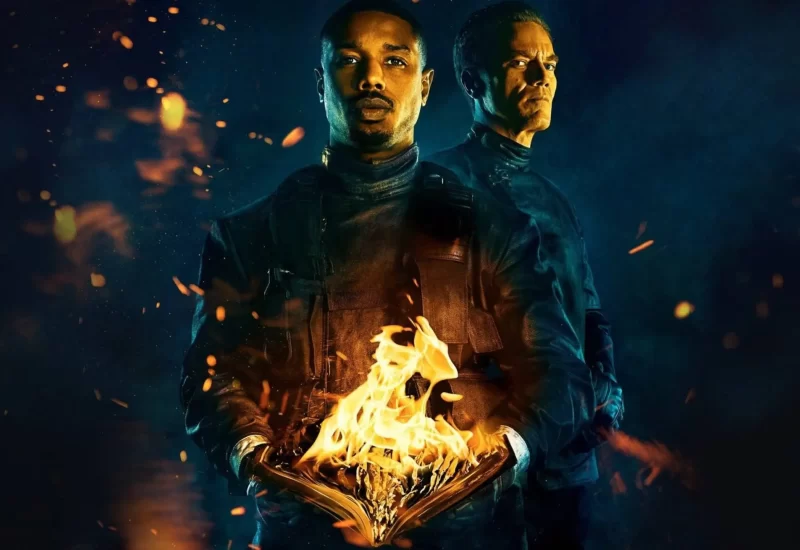 Em "Fahrenheit 451", num futuro alternativo dominado pela tecnologia, a posse de livros e a literatura são proibidas. Guy Montag é um bombeiro, sua principal missão é queimar todos os livros que existem até que não sobre mais nenhum deles. No entanto, ele conhece Clarisse McClellan, uma jovem misteriosa que faz com que ele comece a questionar suas atitudes e todo o sistema vigente. Com Michael B. Jordan, Michael Shannon, Sofia Boutella, Lilly Singh, Khandi Alexander, Martin Donovan, Dylan Taylor, Andy McQueen, Daniel Zolghadri, Keir Dullea, Lynne Griffin, Ted Whittall, Grace Kung, Ted Dykstra, Sean Jones, Saad Siddiqui, Hannah Cheesman, Katherine Cullen, Edsson Morales, Sean Robertson, Joanne Boland, Joe Pingue, Alison Smiley, Alex Spencer e Chad Camilleri.