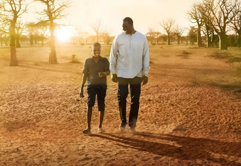 "Jornada da Vida". Em seu vilarejo no norte do Senegal, Yao é um garoto de 13 anos de idade disposto a tudo para encontrar o seu herói: Seydou Tall, um famoso ator francês. Convidado a promover o seu novo livro em Dakar, Tall retorna ao país de origem pela primeira vez. Para realizar o seu sonho, o jovem Yao prepara uma fuga e atravessa 387 quilômetros sozinho até a capital. Comovido com este jovem, o ator decide fugir às obrigações e acompanhá-lo de volta à sua casa. No entanto, pelas estradas empoeiradas e incertas do Senegal, Tall compreende que ao se dirigir ao vilarejo do garoto, ele também parte ao encontro de suas raízes.