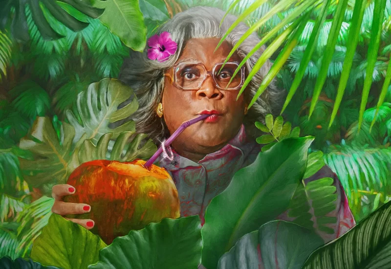 Em "Madea e o Casamento nas Bahamas", com seus vestidos floridos e sempre causando, Madea acompanha a família Simmons em uma viagem às Bahamas para o casamento de sua sobrinha-neta.