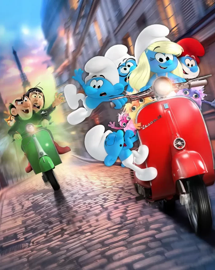 Em "Smurfs", quando o Papai Smurf é misteriosamente levado pelos feiticeiros do mal, Razamel e Gargamel, Smurfette lidera os Smurfs em uma missão no mundo real para salvá-lo. Com a ajuda de novos amigos, os Smurfs precisam descobrir o que define seu destino para salvar o universo.