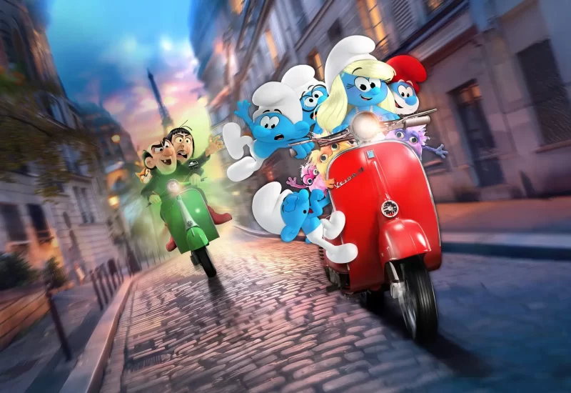 Em "Smurfs", quando o Papai Smurf é misteriosamente levado pelos feiticeiros do mal, Razamel e Gargamel, Smurfette lidera os Smurfs em uma missão no mundo real para salvá-lo. Com a ajuda de novos amigos, os Smurfs precisam descobrir o que define seu destino para salvar o universo.
