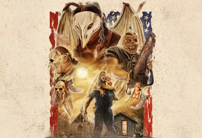 Em "Massacre 1976", um grupo de pessoas no deserto para uma sessão de fotos se depara com uma cidade abandonada chamada Savage. Mas eles não estão sozinhos. Uma família de psicopatas mascarados reivindicou Savage como seu e está empenhada em fazer jus ao seu nome. Com Adriane McLean, Gigi Gustin, Alex Dundas, Mark Justice, Bianca Jade Montalvo, Jed Rowen, Dazelle Yvette, Sarah French, Adam Bucci, Ben Kaplan e Andreas Robens.