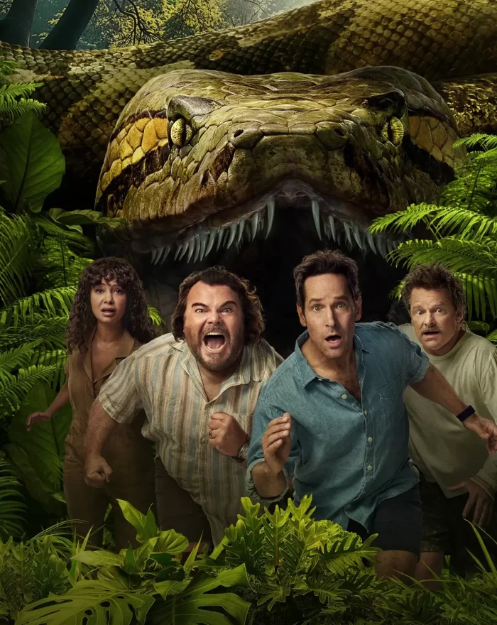 Em "Anaconda", uma crise de meia-idade inspira Doug e Griff a irem até a floresta amazônica para refazer o filme favorito da juventude, mas tudo muda quando uma anaconda gigante de verdade aparece, transformando o cenário comicamente caótico em uma situação mortal. O filme que eles estão morrendo de vontade de fazer? Pode acabar matando-os. Com Jack Black, Paul Rudd, Steve Zahn, Thandiwe Newton, Daniela Melchior, Selton Mello, Ice Cube, Ione Skye e Rui Ricardo Diaz.