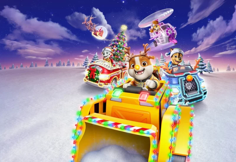 Em "O Natal da Patrulha Canina", quando o Papai Noel fica doente, Rubble intervém para resgatar o espírito natalino enquanto corre contra o plano furtivo do prefeito Humdinger de roubar os presentes de todos.