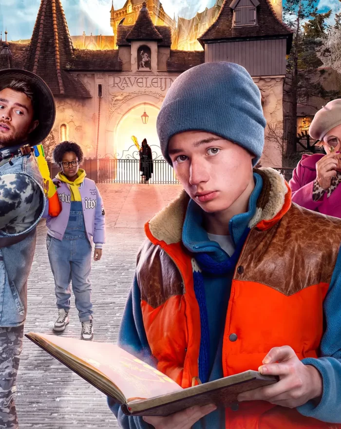 Em "Um Mundo Encantado 2", a aventura continua no parque temático Efteling. Teun, funcionário dedicado, é designado para cuidar de Jamie, filha da diretora Indra. A tranquilidade do parque é abalada quando Cor, o segurança noturno, é surpreendido por um fantasma portando uma espada em chamas. Céticos quanto à existência de fantasmas, Teun e Jamie encontram um antigo livro de contos de fadas que pertencia ao avô de Teun, onde descobrem a lenda do - Homem em Chamas -. Determinados a resolver o mistério, eles se unem ao famoso caçador de fantasmas e estrela do YouTube, Ronny Ruygh, e à espirituosa tia Ada. Juntos, exploram os segredos ocultos do parque após o expediente, questionando se estão lidando com fenômenos sobrenaturais ou se há explicações mais racionais por trás das estranhas ocorrências. Com Levi Otto, Manoushka Zeegelaar-Breeveld, Frederik Brom, Edo Brunner, Clara Cleymans, Raymonde de Kuyper e Buddy Vedder.