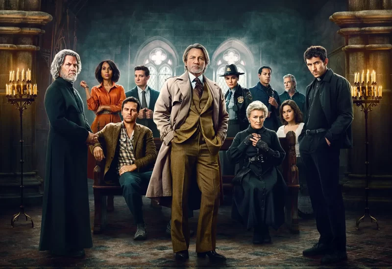 Em "Vivo ou Morto: Um Mistério Knives Out", o detetive Benoit Blanc conta com a ajuda de um jovem padre para investigar um crime perfeitamente impossível na igreja de uma cidadezinha que tem uma história sombria. Com Daniel Craig, Jeremy Renner, Josh O'Connor, Glenn Close, Josh Brolin, Mila Kunis, Kerry Washington, Andrew Scott e Cailee Spaeny.