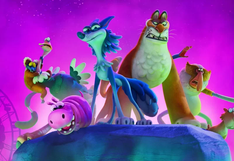 Prepare-se para muita diversão em "Zoopocalipse: Uma Aventura Animal"!, Quando um meteoro cai no zoológico, ele transforma alguns dos animais em zumbis coloridos. Para salvar seus amigos, a jovem loba Gracie se une ao ranzinza leão-da-montanha Dan. Juntos, eles contam com a ajuda de um grupo para lá de especial: Xavier, o lêmure fã de cinema, Frida, a capivara confiante, Ash, o avestruz cheio de estilo, e Felix, um macaquinho atrapalhado. Agora, essa turma improvável precisa encontrar um jeito de salvar o zoológico e os outros animais.