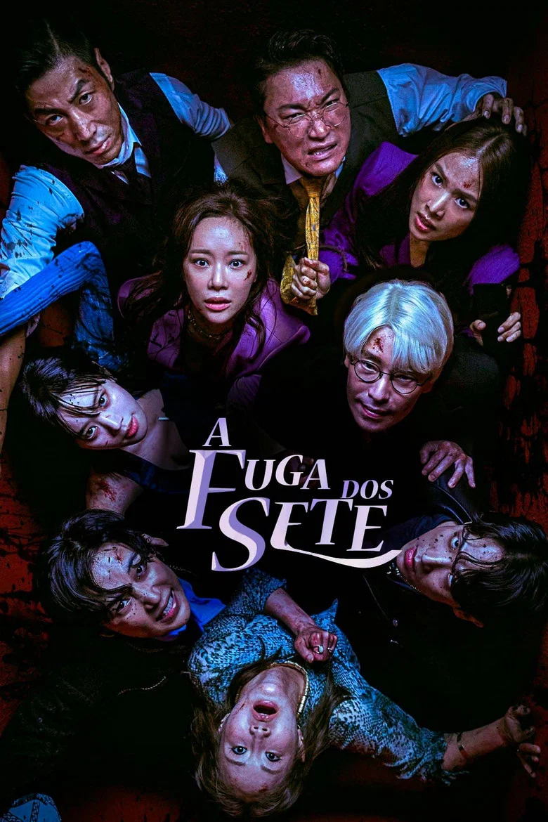 Capa de A Fuga dos Sete
