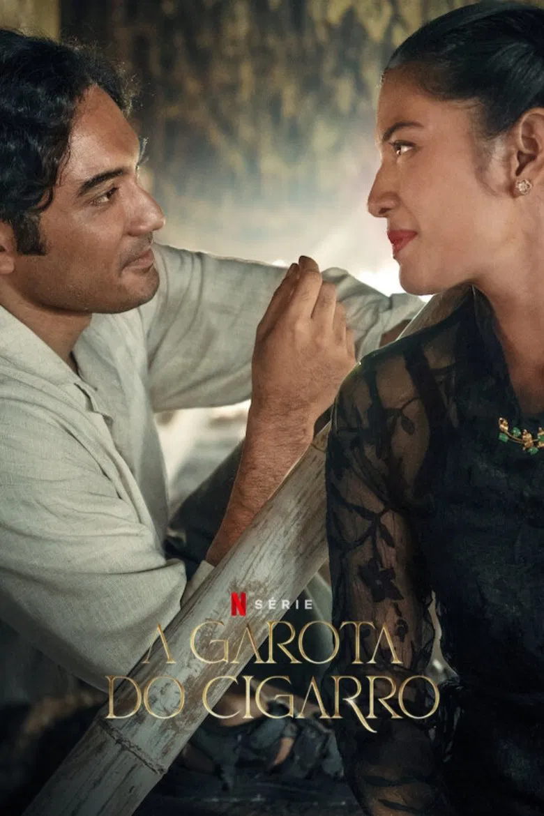 Capa de A Garota do Cigarro