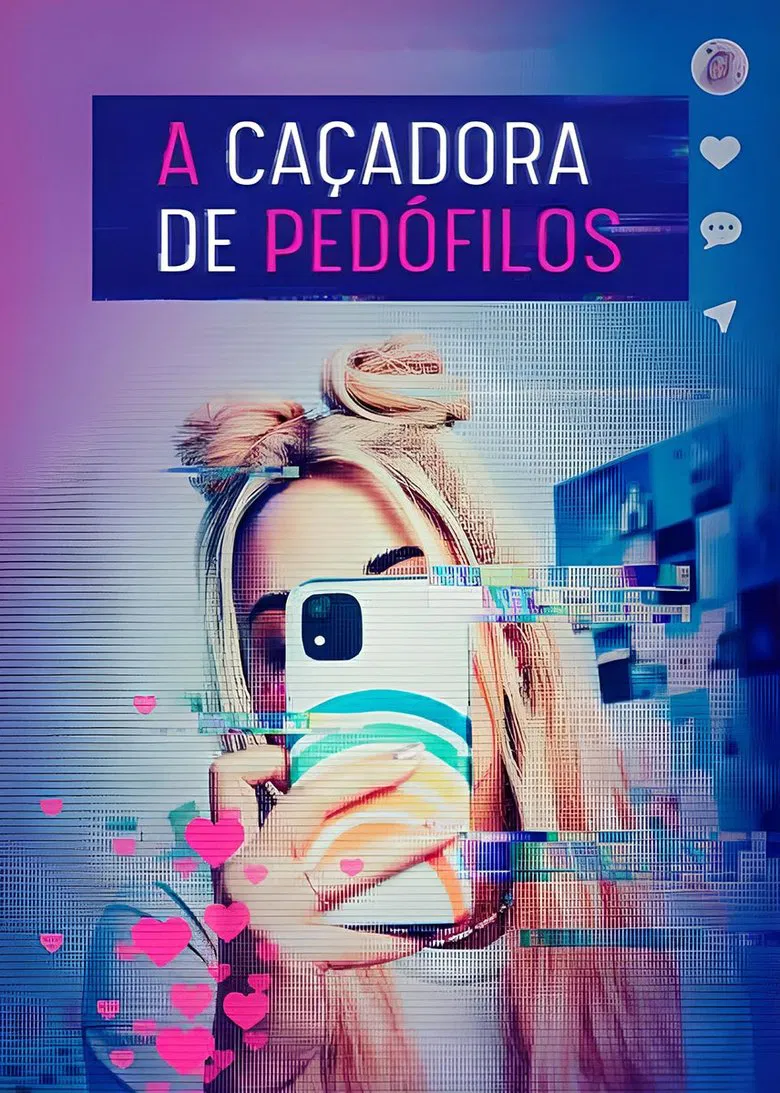 Capa de A Cacadora de Pedofilos