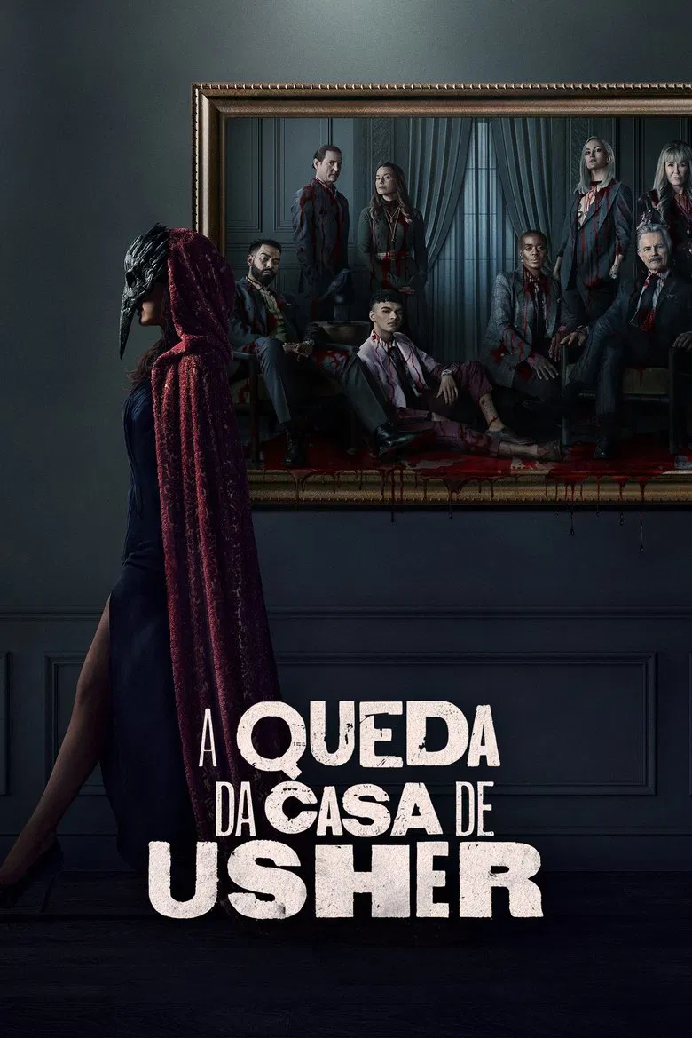Capa de A Queda da Casa de Usher