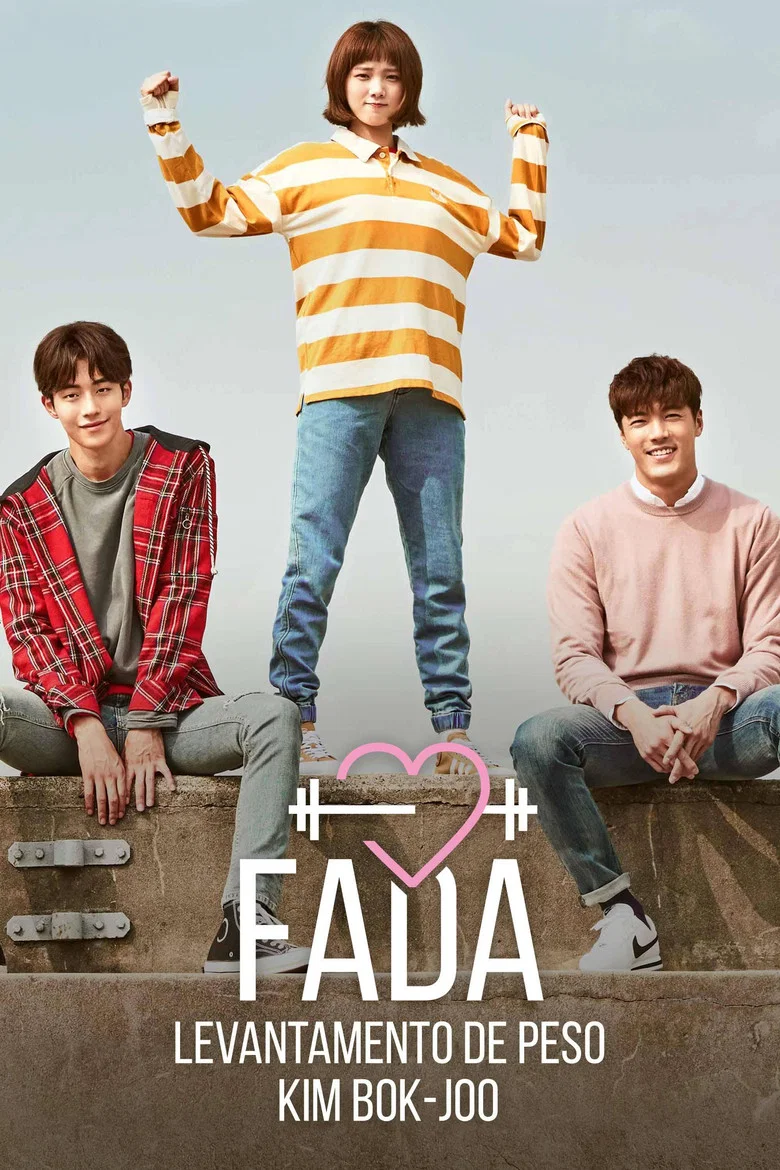 Capa de A Fada do Levantamento de Peso Kim Bok Joo