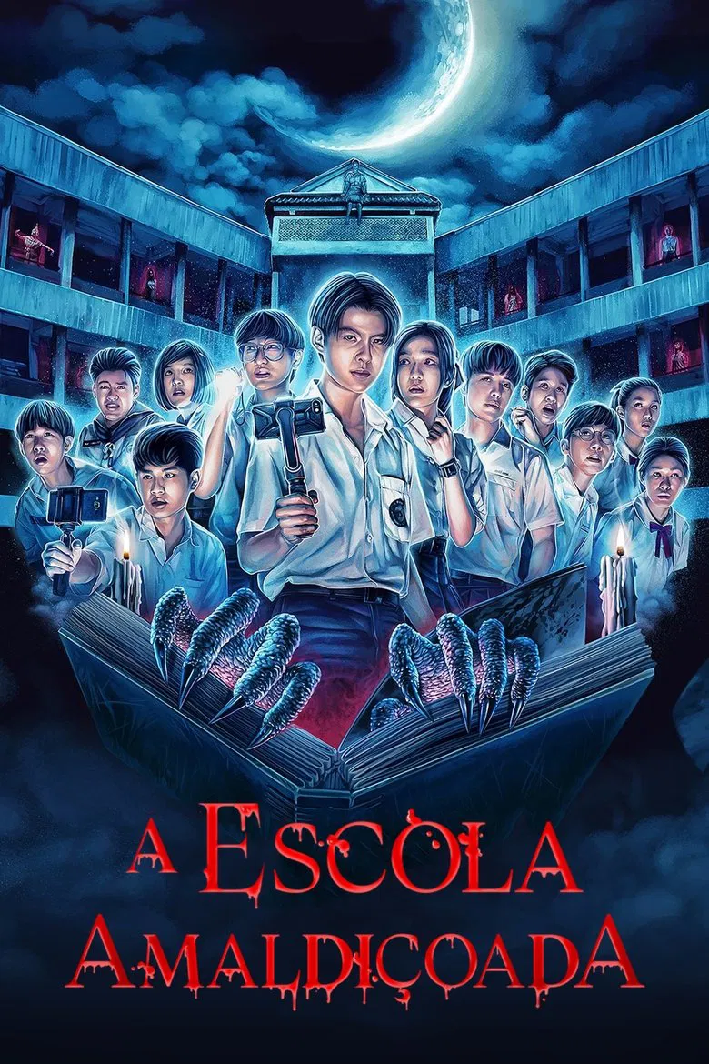 Capa de A Escola Amaldicoada