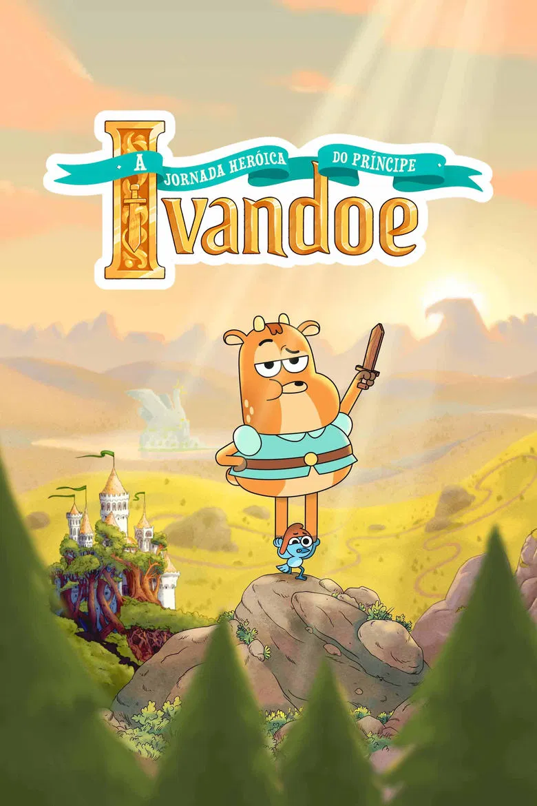 Capa de A Jornada Heroica do Principe Ivandoe