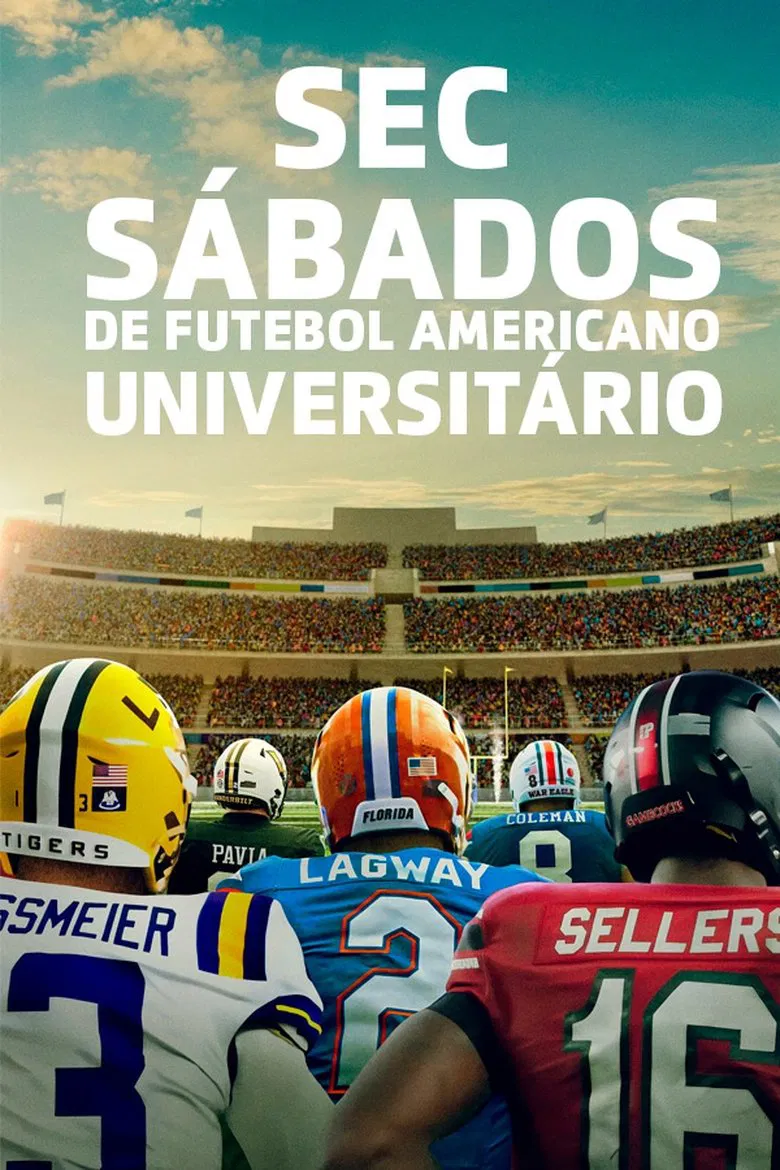 Capa de SEC Sabados de Futebol Americano Universitario