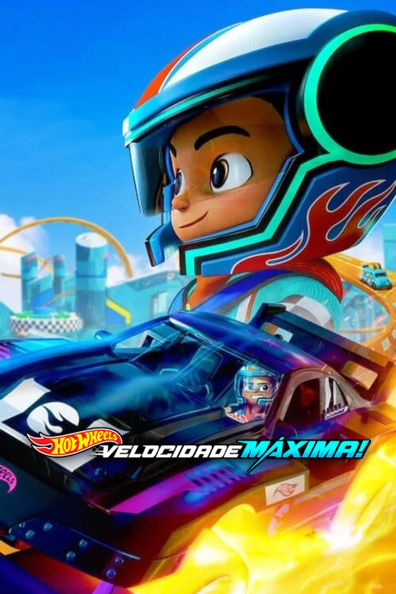 Capa de Hot Wheels Velocidade Maxima