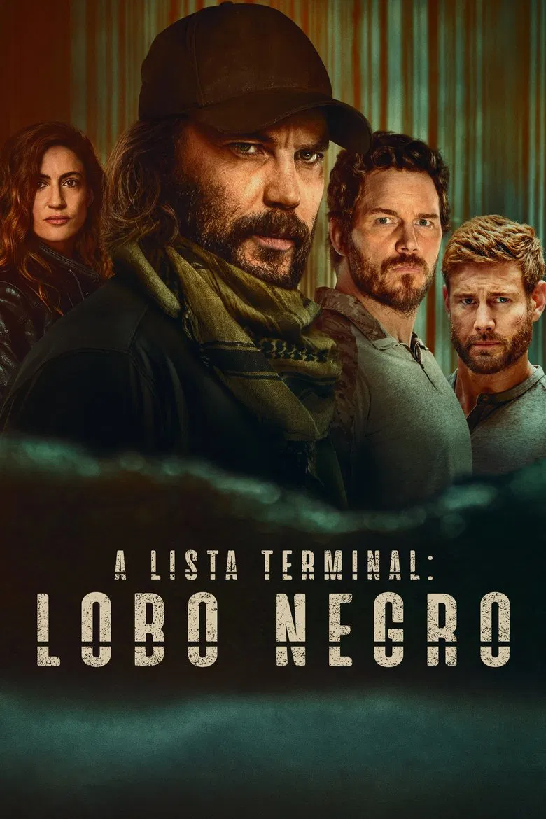 Capa de A Lista Terminal Lobo Negro