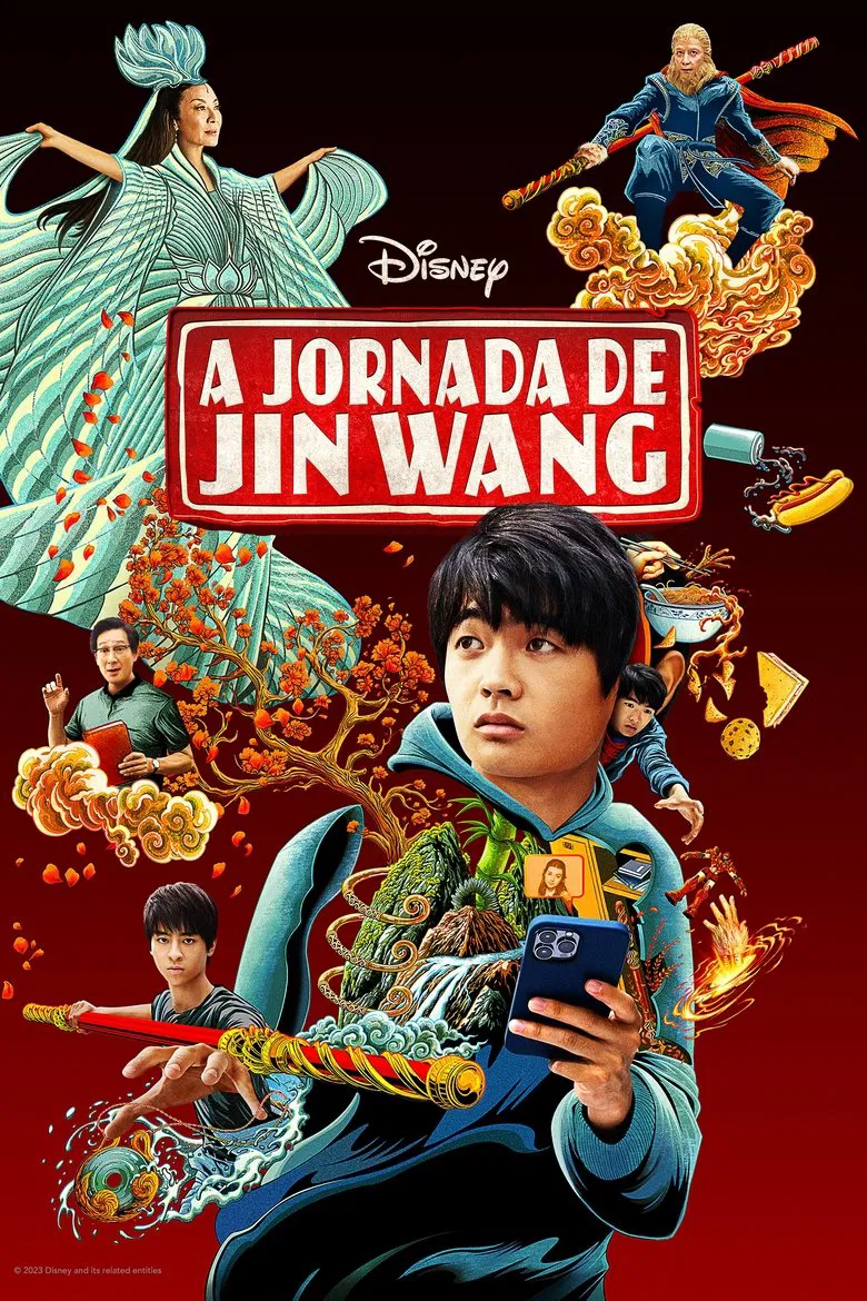 Capa de A Jornada de Jin Wang