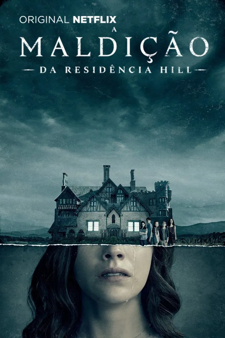 Capa de A MaldiCão Da Residencia Hill