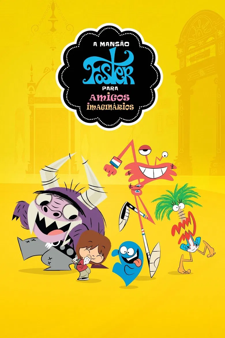 Capa de A Mansao Foster para Amigos Imaginarios