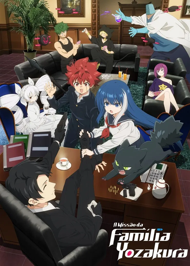 Capa de A Missao da Familia Yozakura