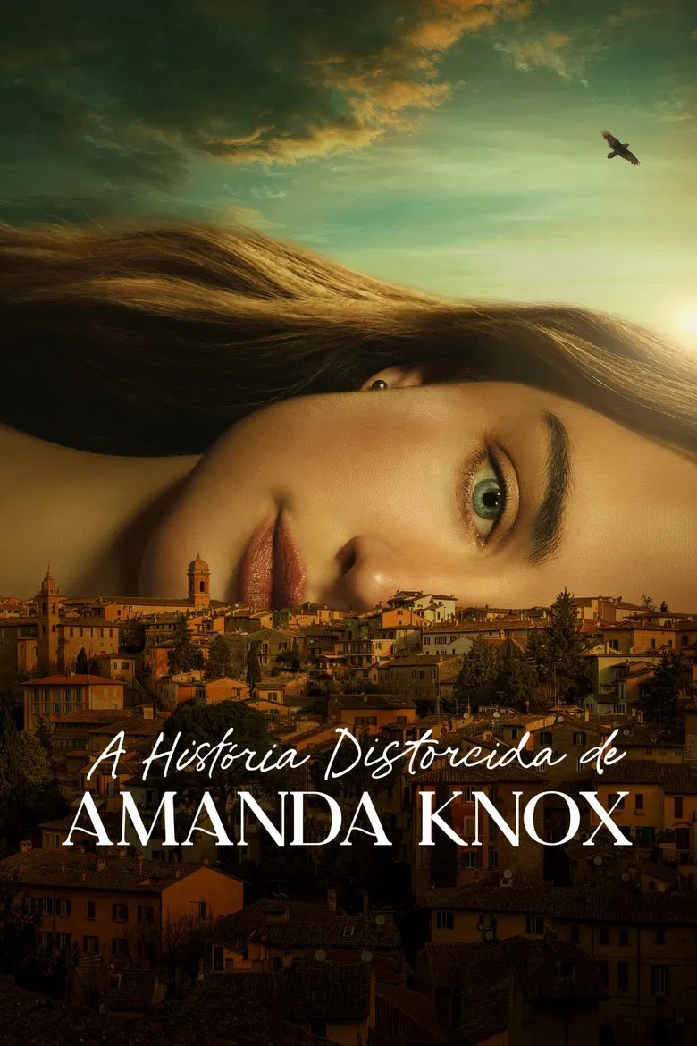 Capa de A Historia Distorcida de Amanda Knox