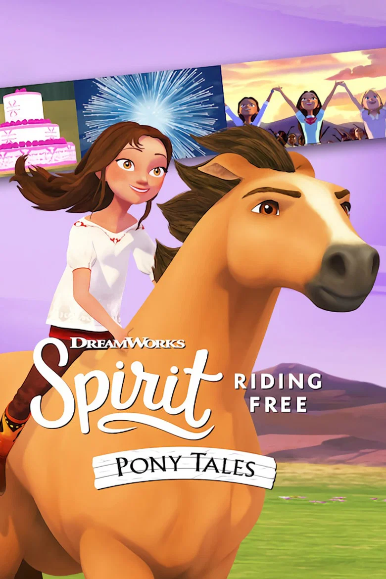 Capa de Spirit Cavalgando Livre Pequenas Grandes Aventuras