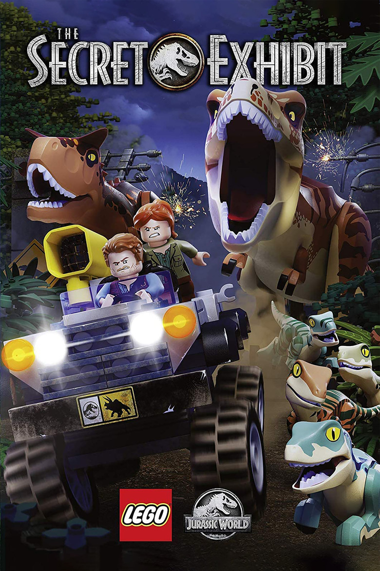 Capa de Lego Jurassic World A ExposiCão Secreta - 2018