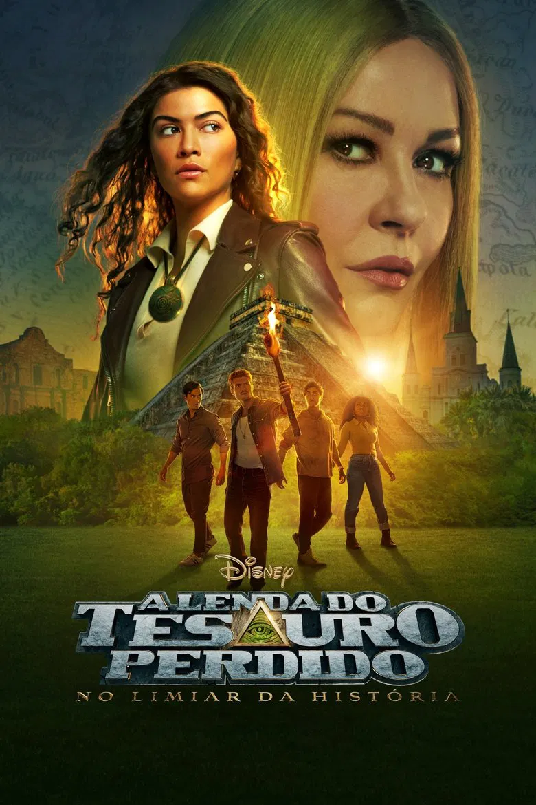 Capa de A Lenda Do Tesouro Perdido No Limiar Da Historia