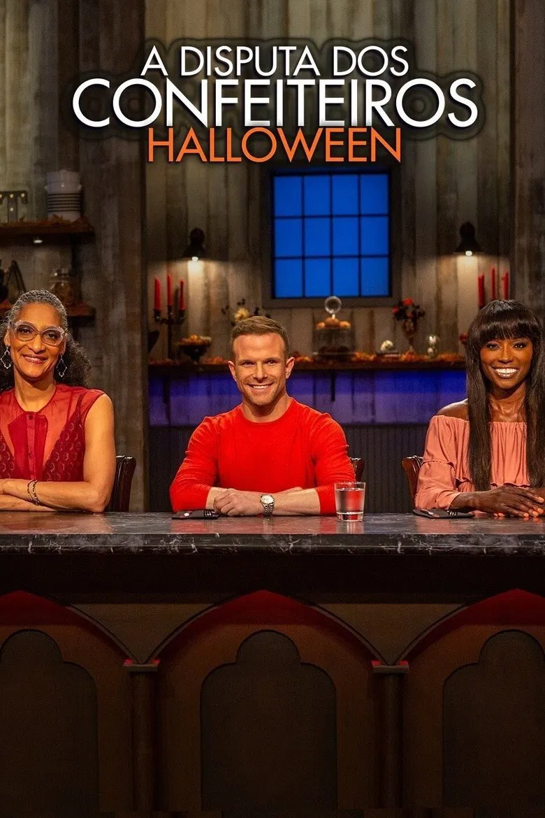 Capa de A Disputa dos Confeiteiros Halloween