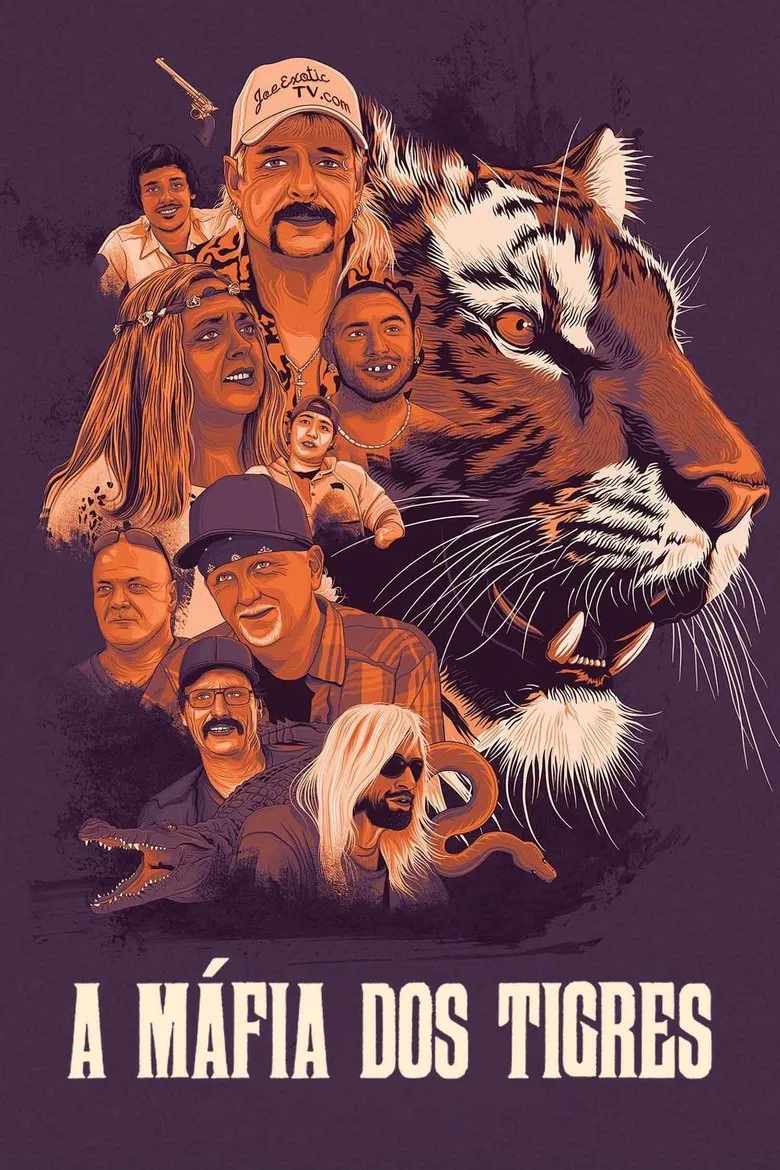 Capa de A Mafia dos Tigres