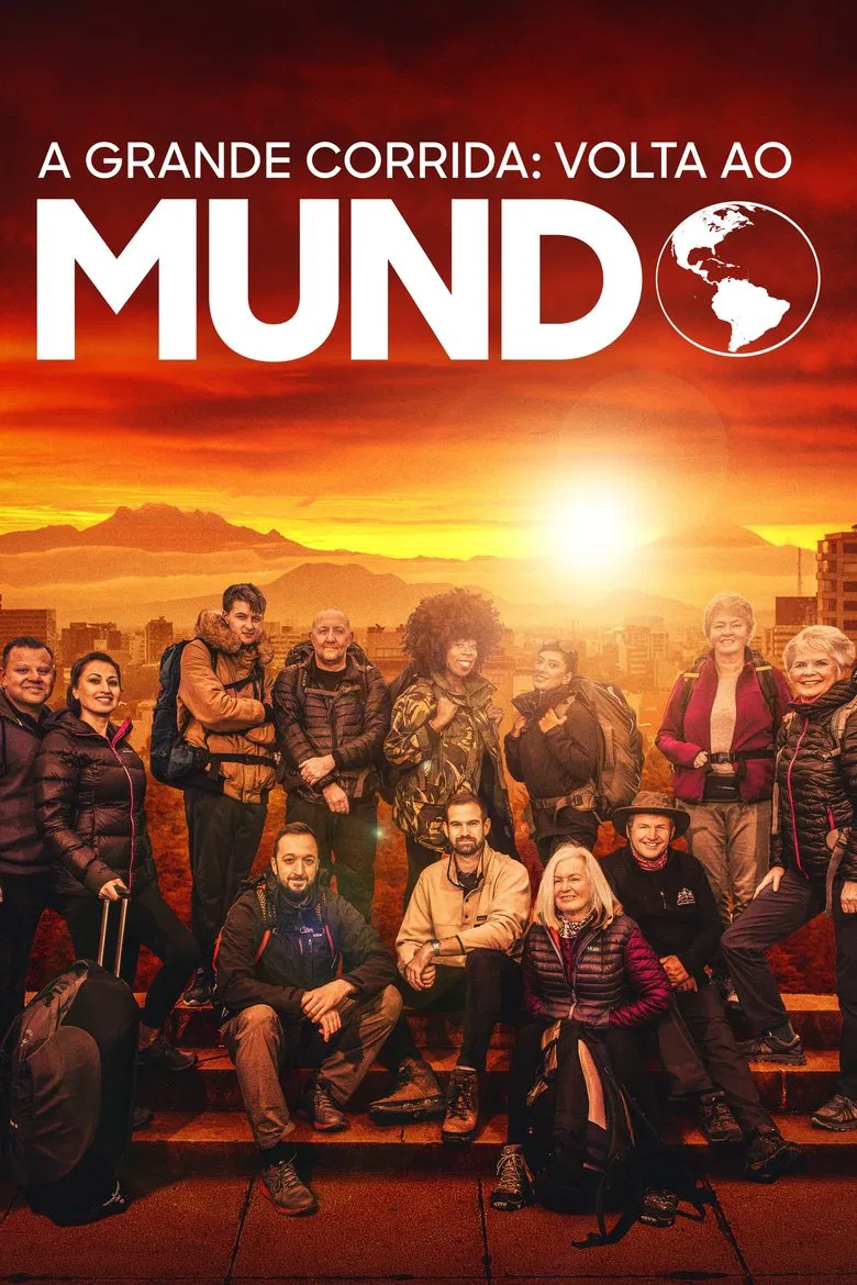 Capa de A Grande Corrida Volta ao Mundo