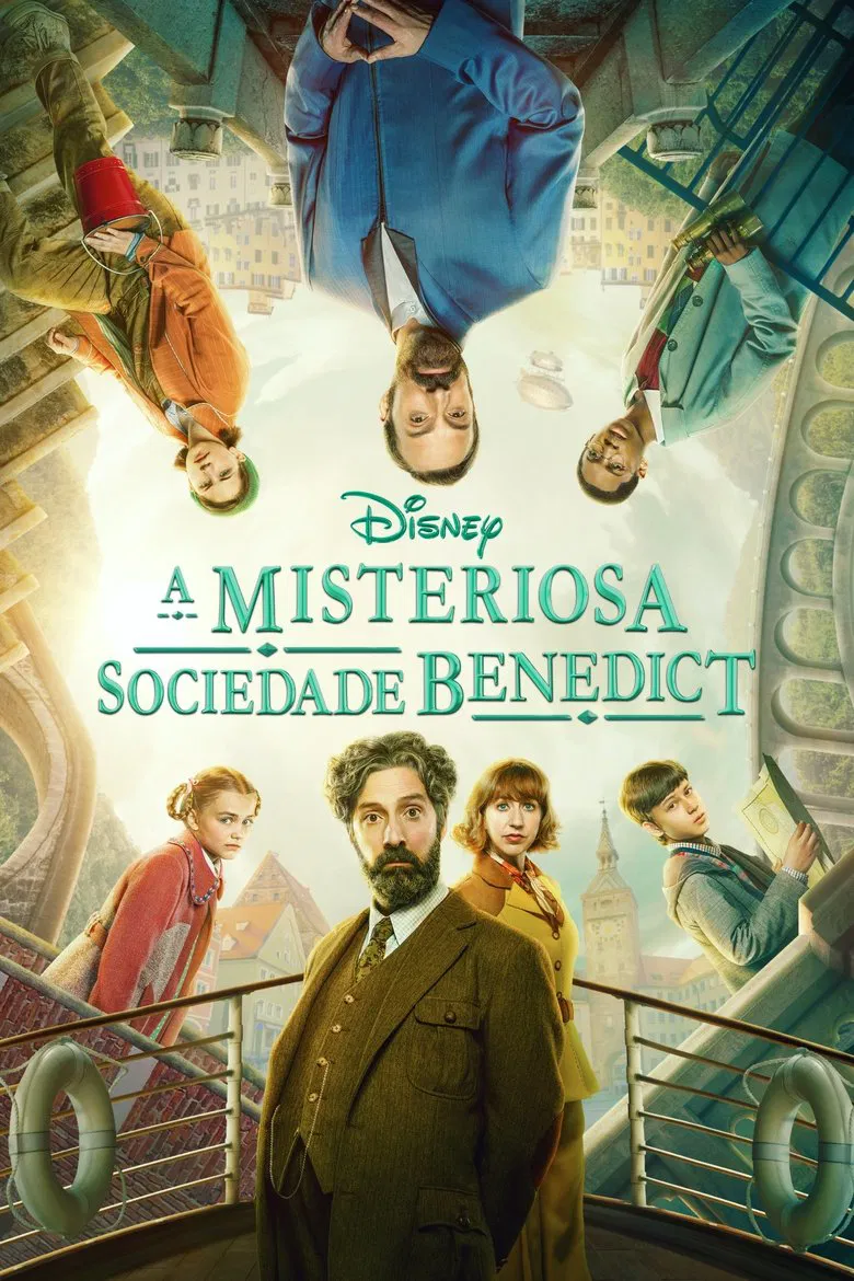 Capa de A Misteriosa Sociedade Benedict