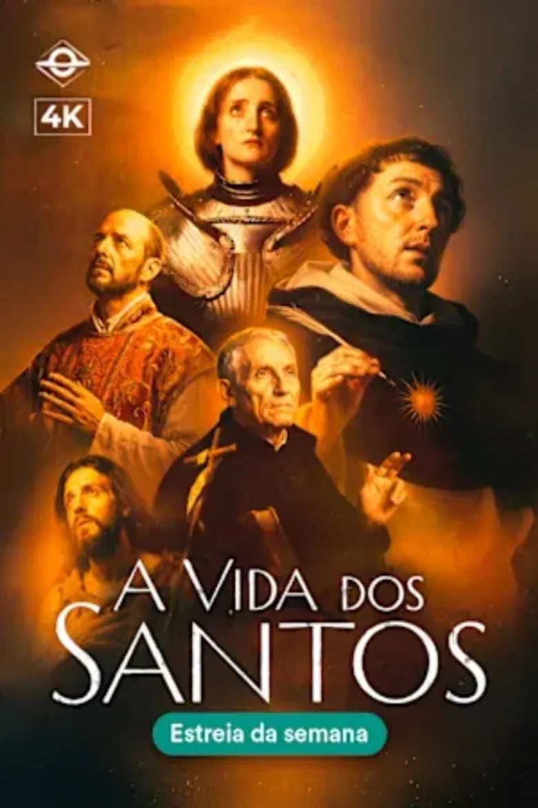 Capa de A Vida dos Santos